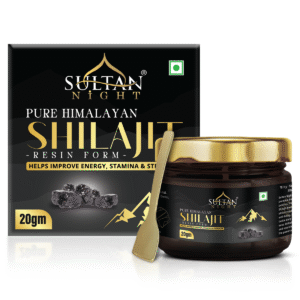 Original Shilajit Infused with 75% Fulvic Acid & 80+ Trace Minerals for Natural Stamina & Peak Performance