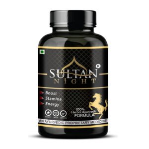 Sultan Night Capsule – Ayurvedic Man Power & Stamina Booster (30 Capsules)