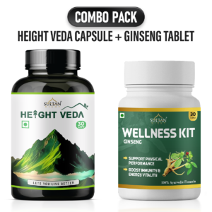 Ginseng + Height Vede Capsule Combo3
