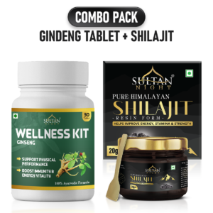 Sultan Night Ginseng + pure Shilajit front