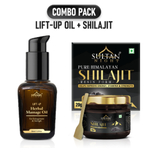 Lift-up Oil and Shilajit Combo : increase confidence | Improve timing and erection | Support overall physical function.