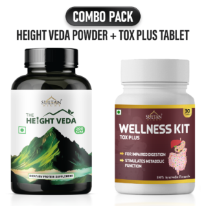 Tox Plus + Height Veda Powder