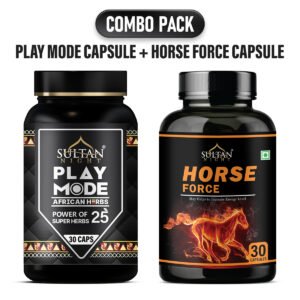 Play Mode Capsule + Horse Force Capsule: Strengthen Stamina | Enlarge Testosterone | Build up Immunity and Strength | Mitigate stress and fatigue | Elevate Libido