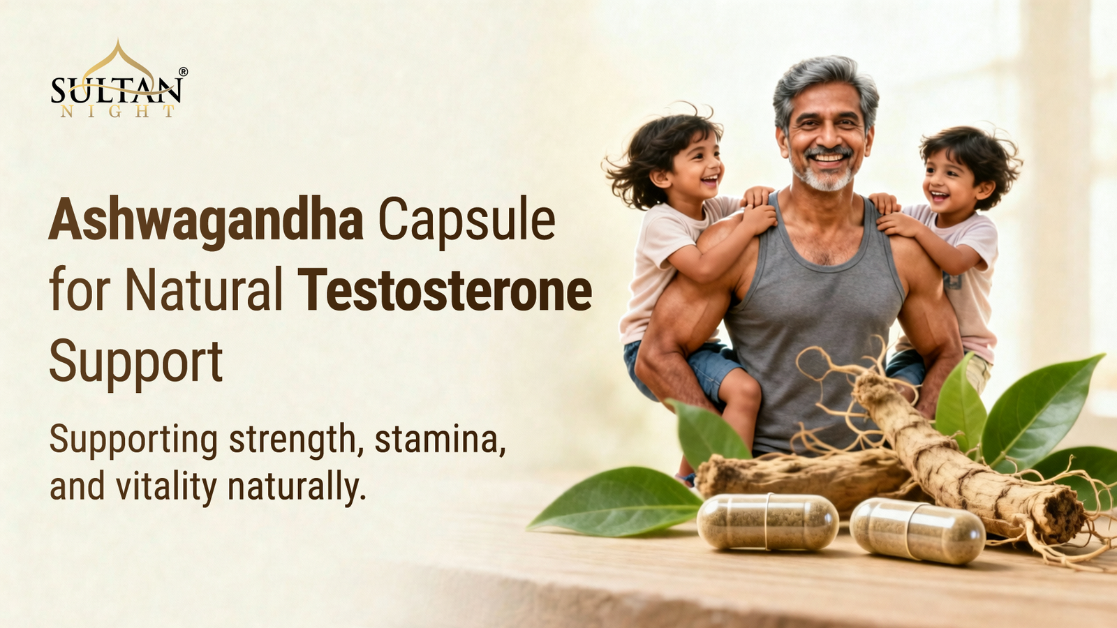 Ashwagandha Capsule for Natural Testosterone