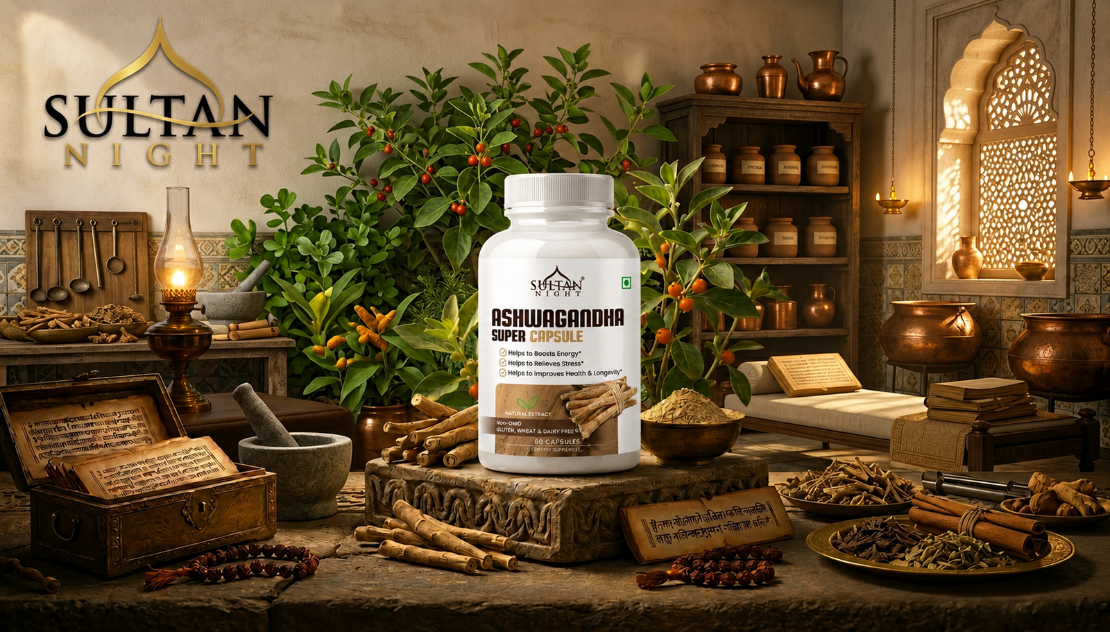 ashwagandha caps sultan night