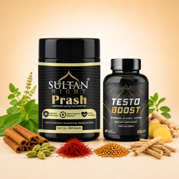 Sultan Night Prash + Testo Boost Combo